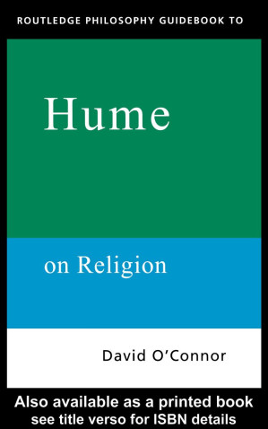 Routledge Philosophy Guidto Hume on Religion - David O'Connor [O'Connor, David]